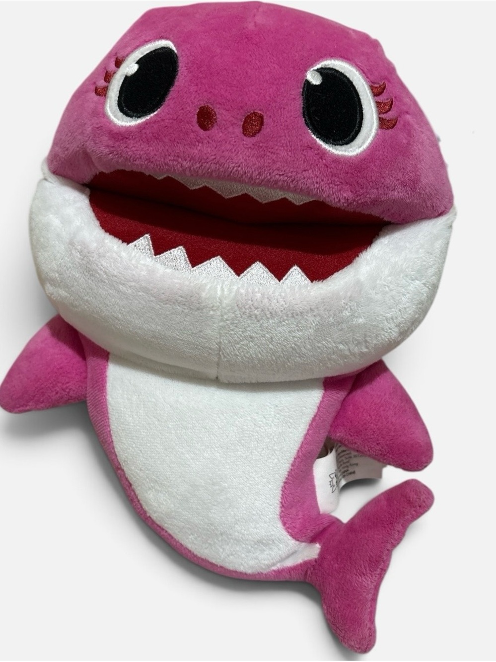 Pinkfong Baby Shark Mommy Shark Official Song Puppet Tempo Control Plush Toy